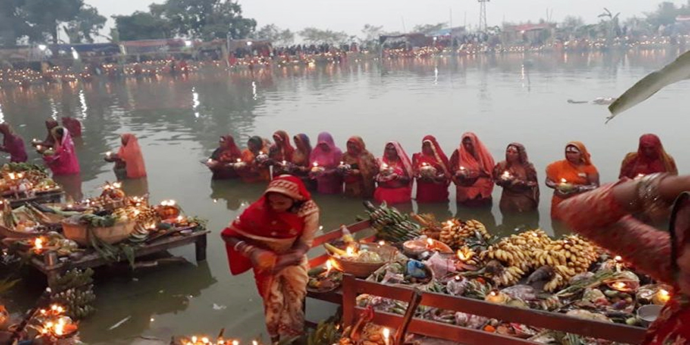 मिथिलाञ्चलमा आजदेखि चैती छठ सुरु