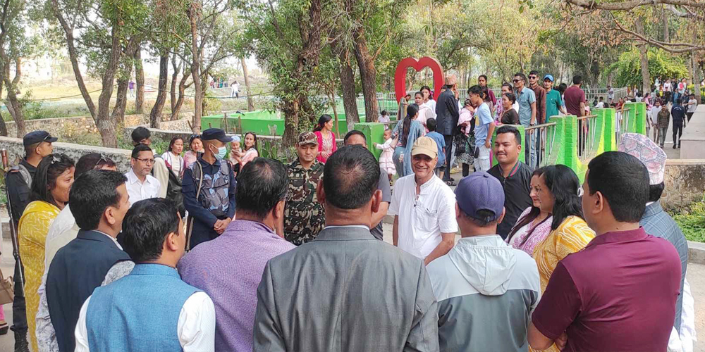 पर्यटकीय क्षेत्रकाे प्रवर्द्धनमा चासाे