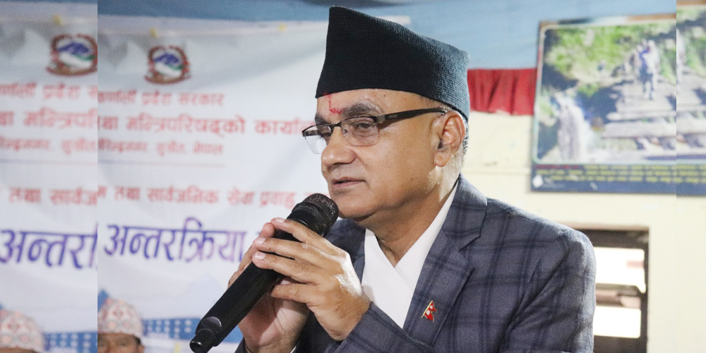 भूकम्पबाट क्षतीग्रस्त विद्यालय र स्वास्थ्य चौकीको भवन निर्माण यसै आर्थिक वर्षमा सम्पन्न गरिने