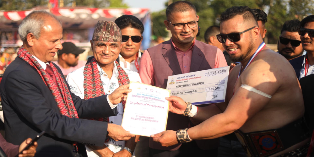 दोस्रो मदन भण्डारी रिङ्ग रेस्लिङ्ग