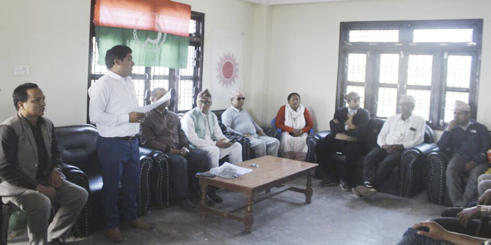 निर्णय नसच्याए देशव्यापी आन्दाेलन