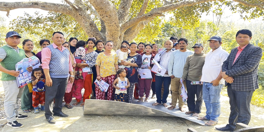 घरदैलो र सुझाव संकलन पनि सँगसँगै