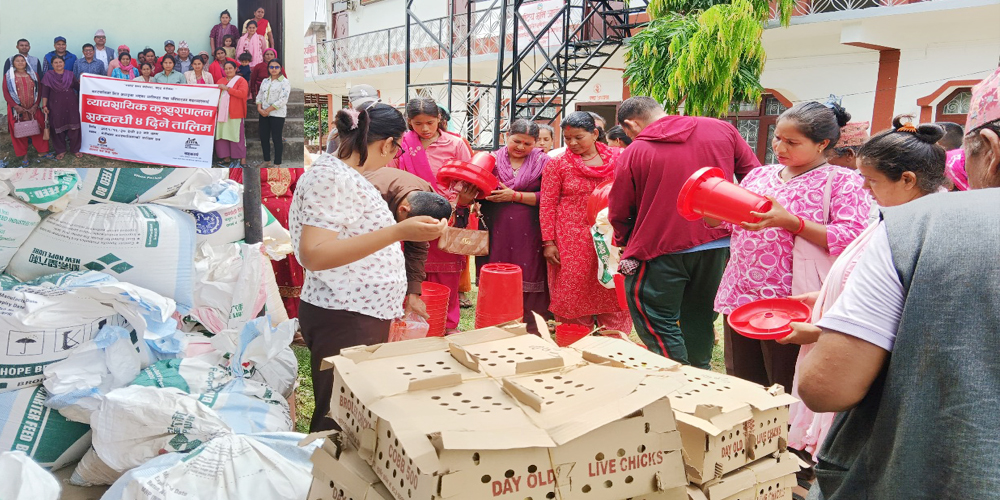 अपाङ्गता भएका व्यक्ति तथा परिवारका सदस्यहरुलाई स्वराेजगारकाे अवसर